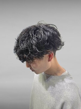 アノ 別府店(Ano.) 大分別府メンズパーマシャドウパーマ波巻きスパイラルサーフ