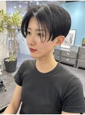 【Owll】石田学史センターパート刈り上げショート20代30代40代