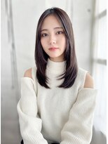 ナル 新宿(nalu)&nbsp;nalu新宿/髪質改善/縮毛矯正/METEO/透明感/インナーカラー/新宿