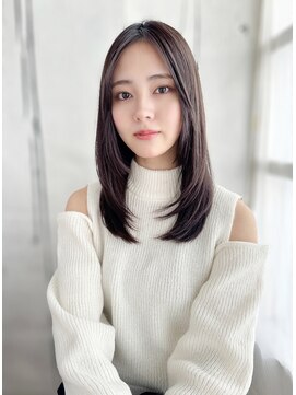 ナル 新宿(nalu) nalu新宿/髪質改善/縮毛矯正/METEO/透明感/インナーカラー/新宿