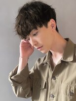 パーク(PARK)&nbsp;【PARK】メンズマッシュショート×ナチュラルスパイラルパーマ