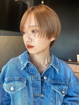 ガーデントウキョウ(GARDEN Tokyo) ショート/マッシュショート/うざバング/ベージュカラー