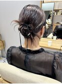 お呼ばれアレンジ カチモリヘア