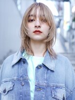 ギークス(GEEKS)&nbsp;【GEEKS渋谷】ハッシュカット/ミルクティー/冬カラー/ネオウルフ