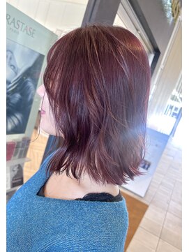 コワファースト  させぼ五番街店(COIFF1RST) チェリーレッド color★