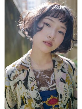 マウロア(MAULOA) ボブに動きのあるパーマ