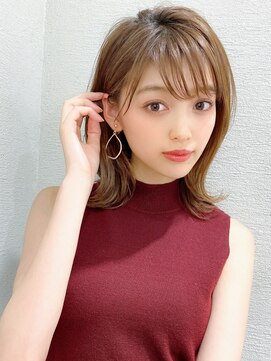 アフロートフクオカ(AFLOAT FUKUOKA) 顔まわりレイヤーくびれヘアが人気◎