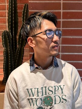 メンズ ツーブロ メッシュ