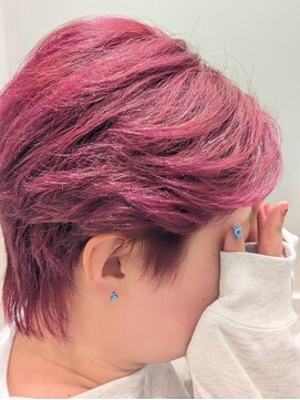 アース 菊名店(HAIR&MAKE EARTH) ピンクカラー