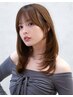 【新規限定★気になる前髪に】カット+前髪 or 顔まわり縮毛矯正 ¥6900