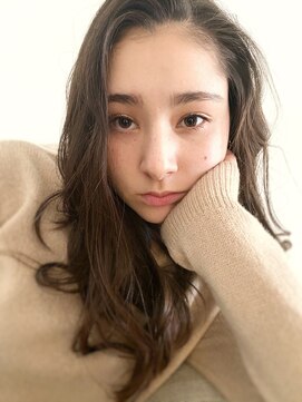 チョビー 銀座(chobii) 桜井コテ巻き風パーマ 毛先パーマ レイヤー 韓国風