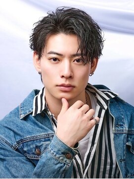 アイトーキョー 名古屋栄(AI TOKYO) ニュアンスパーマ/フェザーパーマ/センターパート/名古屋/栄