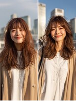 バイエイト(X８)&nbsp;骨格に合わせてなりたいイメージのミディアムにイメチェン☆