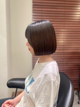 クリック(Click) ミディアムヘア/暗めカラー/グランマッシュ/北九州/小倉