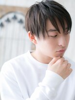 モッズヘア メン 新所沢店(mod's hair men)&nbsp;20代30代爽やか大人アッシュブラック伸ばしかけ韓国ヘアe新所沢