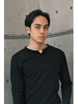 ブークル(boucle)&nbsp;オールバックショート　海外風ショート　耳かけショート