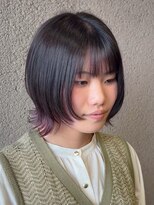 サラジュ 仁川店(SARAJU) 【ブリーチ特化】今田担当 デザインカラー×紫/ディープパープル