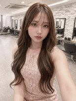 ビゼ 梅田(BIZE)&nbsp;ブリーチなし透明感カラー☆自然に馴染むワンホンヘアエクステ