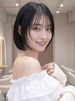 エル 新小岩(elu)&nbsp;新小岩/レイヤーカット/ボブ/前髪カット/顔周り/縮毛矯正/ボブ