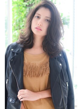 アリー 原宿 表参道(ALLY) [ALLY阿部]人気の暗髪グレージュ×ニュアンスパーマ