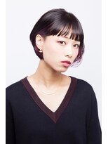 ピークアブー ワン(PEEK-A-BOO ONE)&nbsp;小顔フレンチボブ×イヤリングカラー