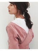シンプルローポニーテールアレンジ【シータ ふじみ野】