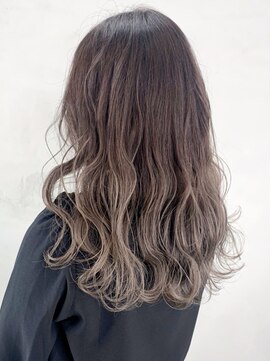 アルバム 銀座(ALBUM GINZA) ラベンダーグレージュ_ローライトスリークボブ_ba286922