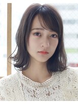 スタジオ エット(studio ett)&nbsp;【studio ett】ナチュラル外ハネ　グレージュカラー