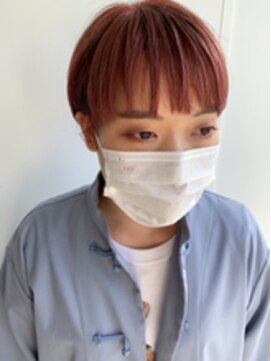 ソーコ 渋谷(SOCO) ＊【SUN】ピンクオレンジベリーショート