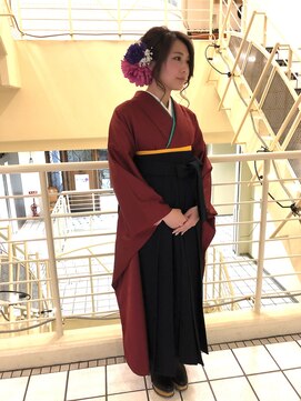 ヘアメイク ジェイエム 卒業式