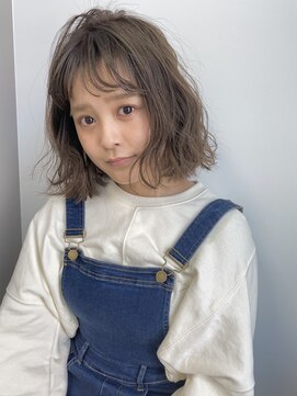 ベルクープス 天王寺店(Belle Coupes) 【ベルクープス天王寺】足立美佐恵　切りっぱなしボブパーマ