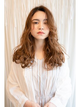 マグノリア オモテサンドウ(MAGNOLiA Omotesando) 大人かわいいぬけ感ウェーブ！強弱MIXスパイラルパーマ