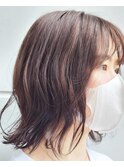 伸ばしかけナチュラルボブニュアンスカラー金沢◎20代30代40代