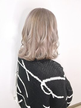 ブランシスヘアー(Bulansis Hair) #ボブ #ミルクティー #ミルクティーベージュ