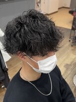 アンダーバーホワイト 広島 並木店(_WHITE) 波巻きMIXパーマ