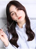 大人可愛い小顔美髪ツヤ髪モテ髪黒髪ふんわりカールA3