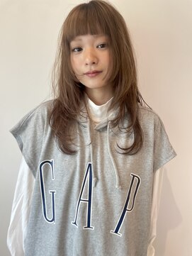 ロングレイヤーカット/村上愛花梨