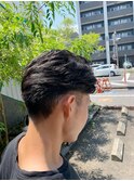 メンズバーバー☆ツーブロック七三