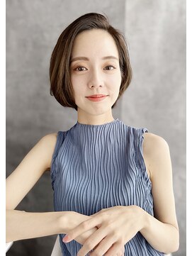 フォーハウス プラスエヌ(FOURHAUS +n) 20代30代40代　試してみたい冷静ボブ【草津】＃864