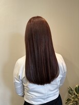 ラヴィン(LOVIN’)&nbsp;ピンクブラウン/艶カラー/ロング/ストレート