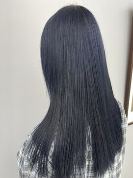 ヘアーアンドビューティーザ エフ(Hair Beauty the F) ネイビーブルー＿ブルーブラック＿暗髪