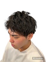 銀座マツナガ 神田店&nbsp;さわやかメンズ社会人ツーブロック刈り上げアップバンク