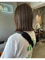 ヌル ヘア デザイン(nullus hair desigh)&nbsp;くすみカラー/ことりベージュ/オリーブアッシュ/オリーブカラー