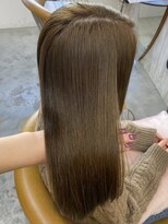 ロンドアジュール 横浜(Lond azur)&nbsp;ブリーチなしダブルカラーでブラウンカラー！ 横浜美容室