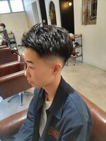 ヘアーアトリエルキナ(hair atelier LUCINA)&nbsp;上げ流しフェードカット