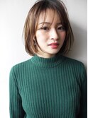 【morio札幌】札幌ボブ  大人かわいいふんわりボブ