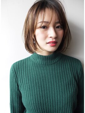 モリオ フロム ロンドン サッポロファクトリー店(morio FROM LONDON) 【morio札幌】札幌ボブ 大人かわいいふんわりボブ