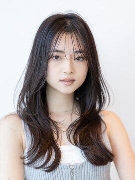 エースハバナ 渋谷(1 HAVANA) 暗めグレージュ/20代30代大人かわいいくびれヘア/レイヤーカット