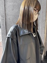 アンバー(Amber) ブリーチ無しオリーブベージュ