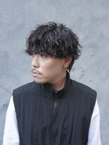 メンズグルーミングナンバーナイン(MEN'S GROOMING NUMBER NINE)&nbsp;波巻きスパイラル/姫路メンズパーマ/メンズパーマ